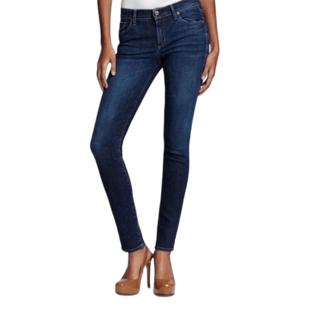 Citizens of Humanity COH Low Waist Skinny Leg Denim Blue‎ Jeans Size 27